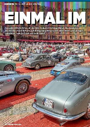 Mille Miglia: Die Kosten