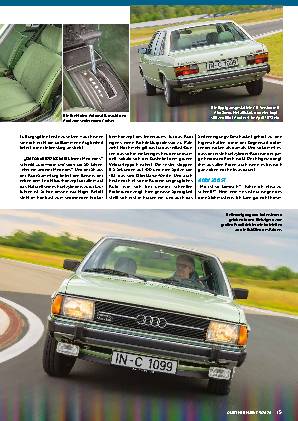 Mythos Audi-Fünfzylinder