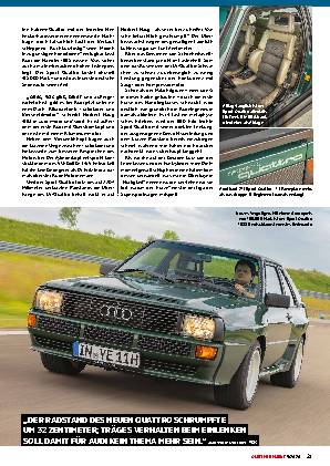 Mythos Audi-Fünfzylinder