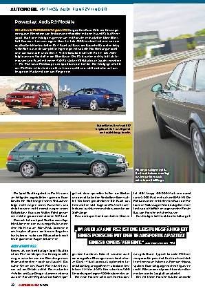 Mythos Audi-Fünfzylinder