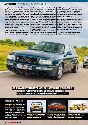 Mythos Audi-Fünfzylinder