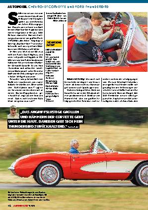 Chevrolet Corvette und Ford Thunderbird