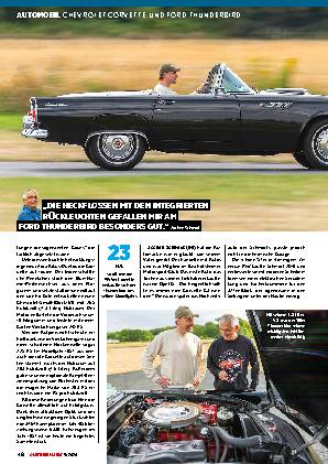 Chevrolet Corvette und Ford Thunderbird