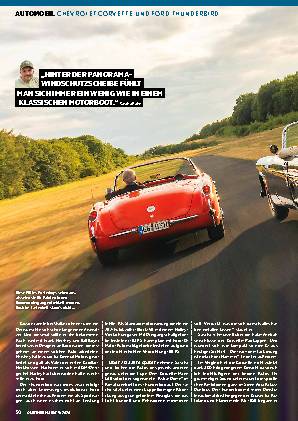 Chevrolet Corvette und Ford Thunderbird
