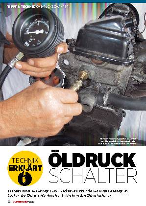 Öldruckschalter