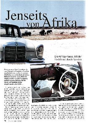 Mercedes Heckflosse (Namibia)