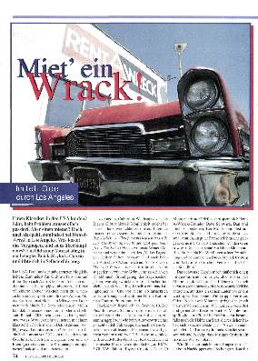 Rent a wreck (Los Angeles)