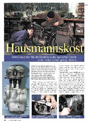 Überholung BMW-Einzylinder, Teil 1