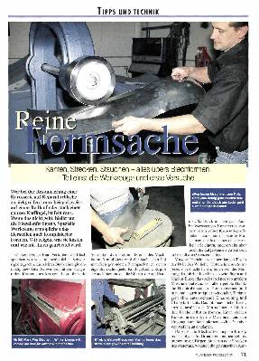 Blechformen, Teil 1: Werkzeuge und erste Versuche