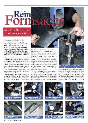 Blechformen, Teil 2: Die Praxis