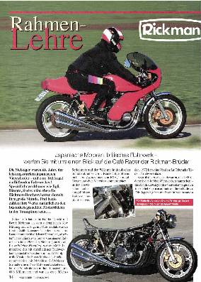 Cafe Racer der Rickman-Brüder