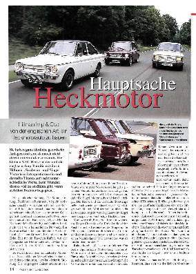 Englische Heckmotor-Autos