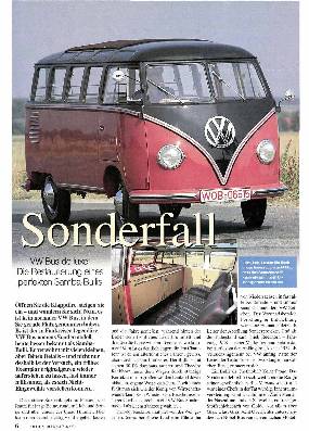 VW Bus Sondermodell „Samba“