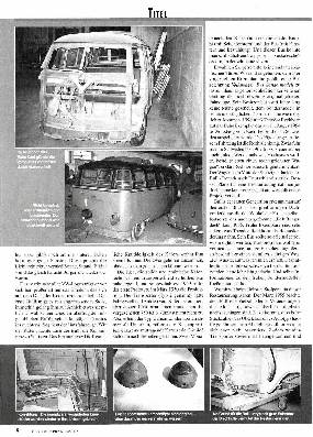 VW Bus Sondermodell „Samba“