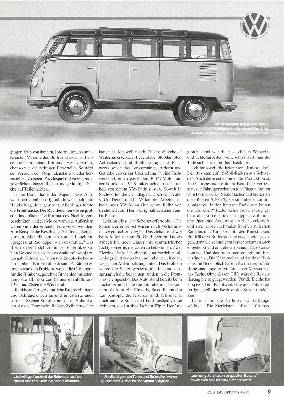 VW Bus Sondermodell „Samba“
