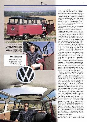 VW Bus Sondermodell „Samba“