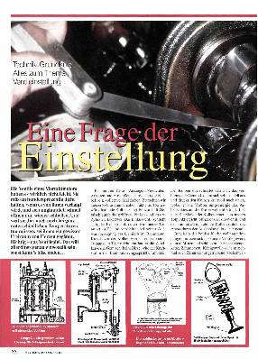 Ventileinstellung
