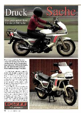 Honda CX 500 Turbo