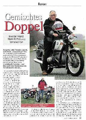 BMW R 75/5 und Yamaha R5F