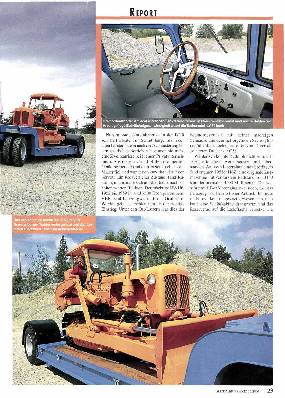 IFA Zugmaschine, Planierraupe, Tieflader