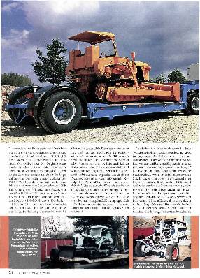 IFA Zugmaschine, Planierraupe, Tieflader