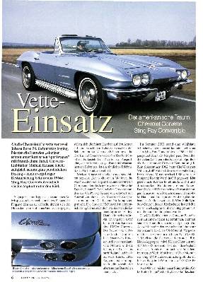 Chevrolet Corvette Sting Ray Convertible