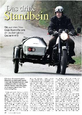 Moto Guzzi Nuovo Falcone Gespann