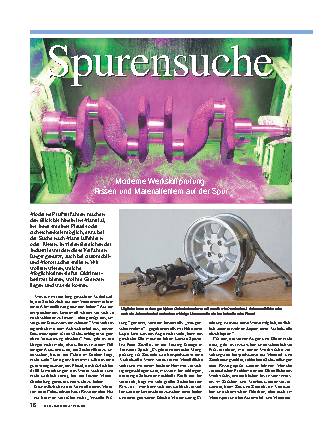 Moderne Werkstoffprüfung