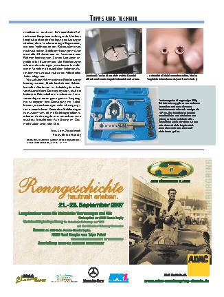 Bremsleitungen bördeln