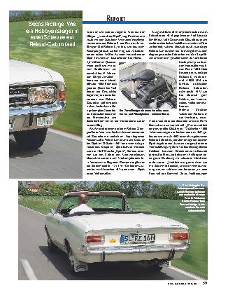 Opel Rekord Cabrio