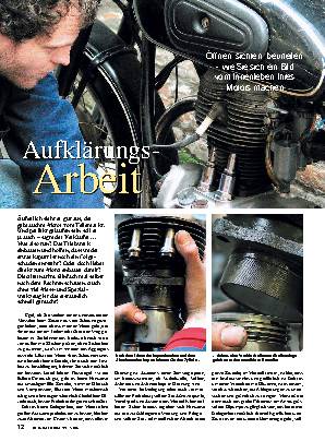 Motor sichten 