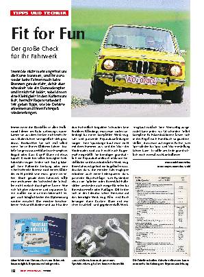 Fahrwerks-Check