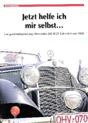 Mercedes 200 W 21 Cabriolet