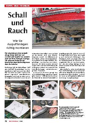 Auspuffanlage monieren