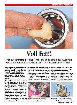 Fettkunde, Teil 1