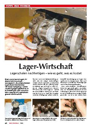 Lagerschalen nachfertigen