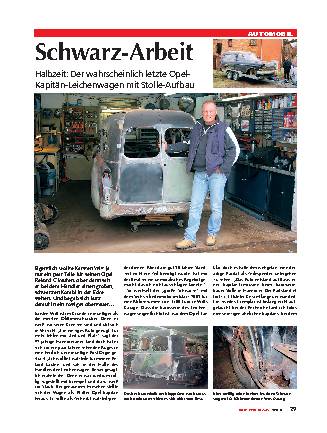 Opel Kapitän Leichenwagen