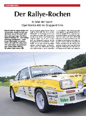 Rallyesport: Opel Manta 400