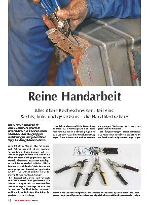 Blecheschneiden, Teil 1
