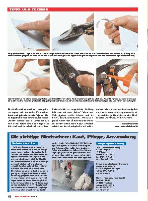 Blecheschneiden, Teil 1