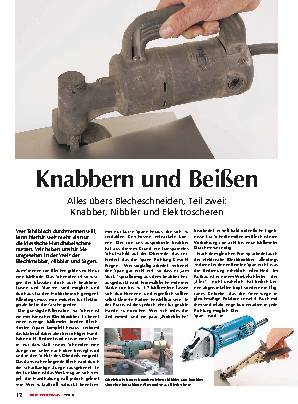 Blecheschneiden, Teil 2