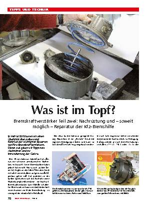 Bremskraftverstärker, Teil 2