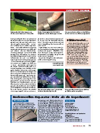 Nockenwellen, Teil 2
