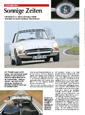Sunbeam Alpine Serie V