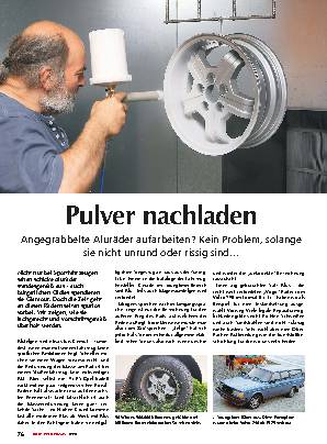Aluräder aufarbeiten