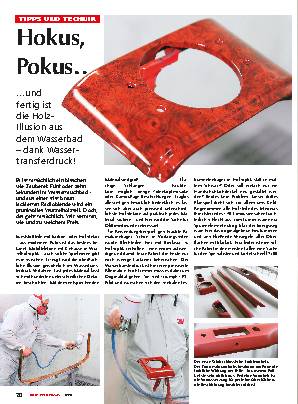 Wassertransferdruck