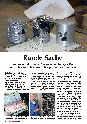 Kolben nachfertigen