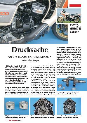 Hondas CX-Turbo-Motor