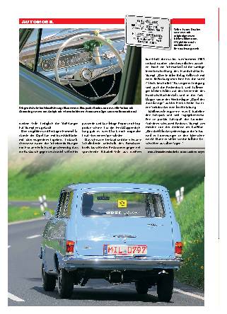 Kadett A CarAVan
