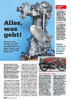 Rudge 500er Ulster-Motor